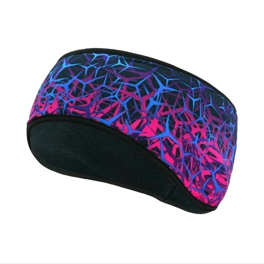Winter Fleece Headbands for Men Women Stretchy Ear Warm Workout Sweatbands US